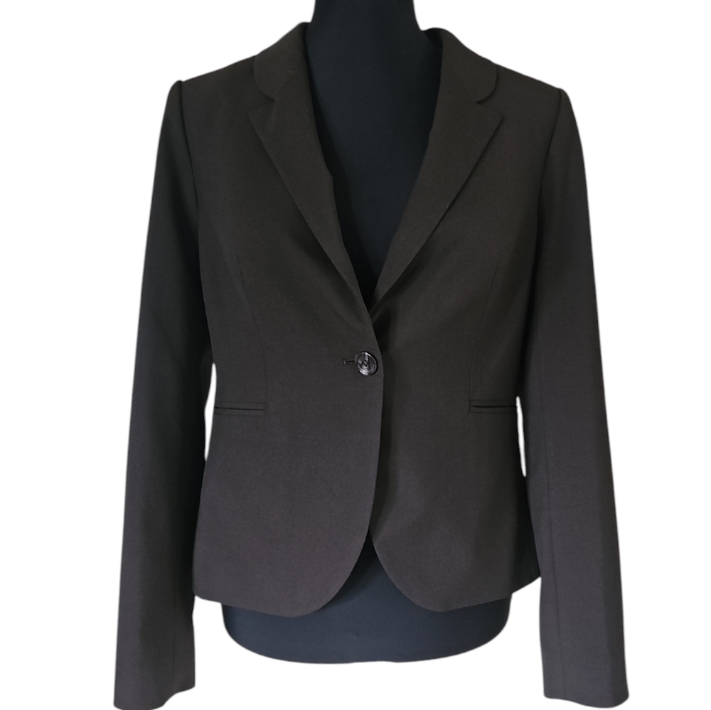The Limited Collection Brown Blazer Professional Office Jacket Womens Size 6